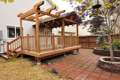 Large sunny rear deck-covered