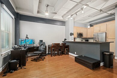 The dining area is currently being used as a home
