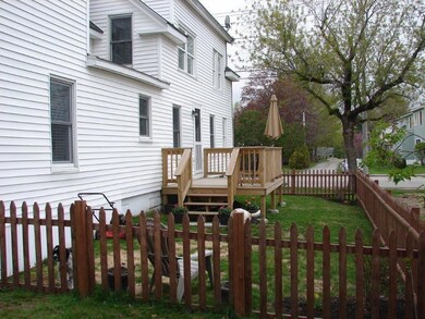 New Back Deck and Fenced area