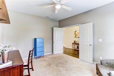 Office with Double Door Entry