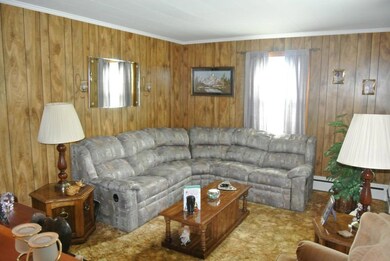 Good size living room.