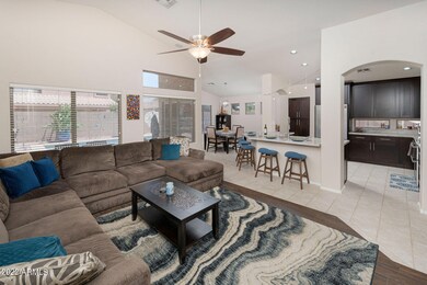 Open concept floorplan