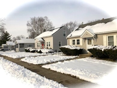 North side of street, looking west