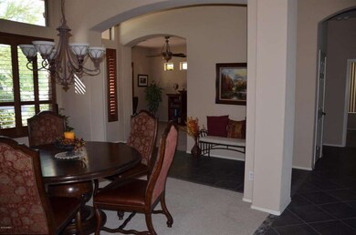 ARCHED VIEWS DINING, OFFICE, ENTRYHALLS