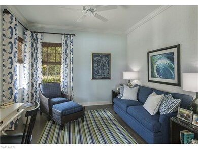 Model Home photo of den.