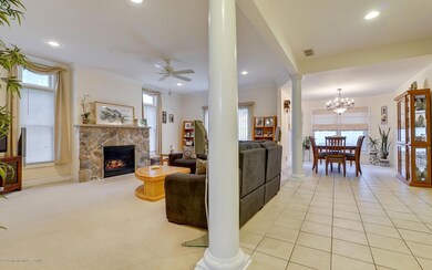wide view from foyer