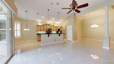 Living Room looking towards Kitchen & Formal DR to