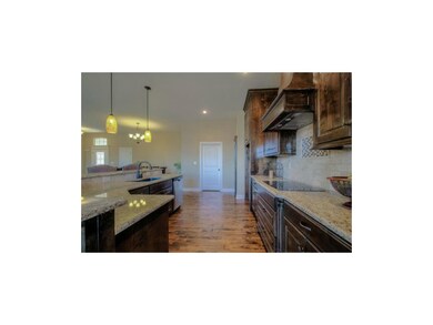 Granite counter tops with ceramic tile back splash