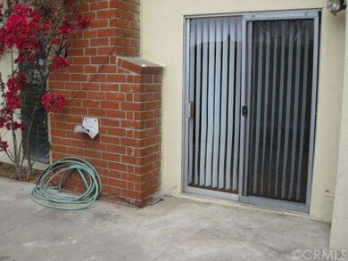 This is the door into the living room