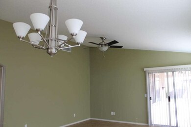 Ceiling fan and Dining Chandalier
