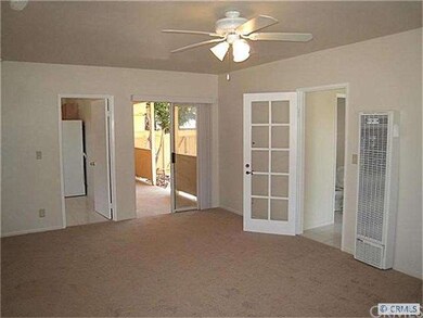 Unit A Living Room with Patio Slider