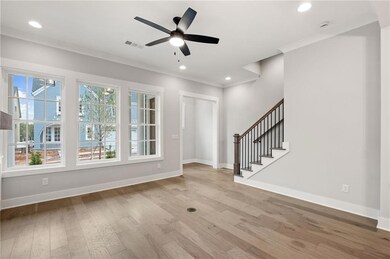 Foyer with lots of windows