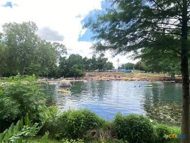 Three blocks from the San Marcos River