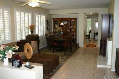 View of living/dining area from just inside the fr