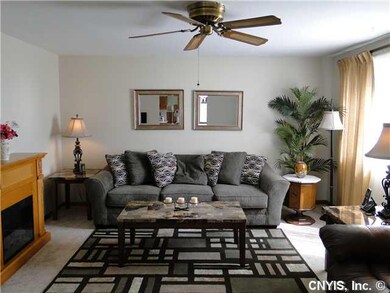 Living Room spacious living room with hardwoods un