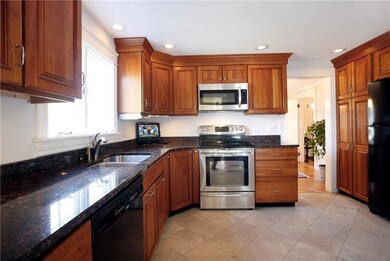 Updated kitchen with granite...