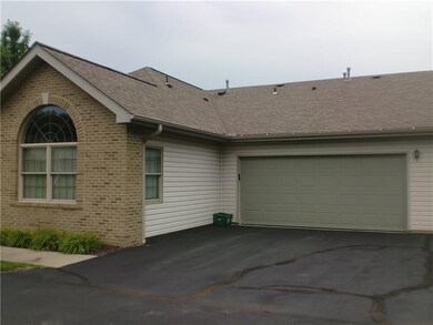 Large garage.