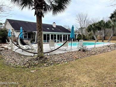 rear and pool