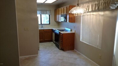 Kitchen with eating space