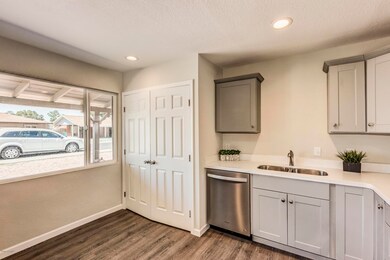 Kitchen and laundry