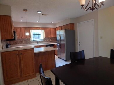 Kitchen view from dining area