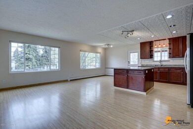 Sunny oversized windows . . .