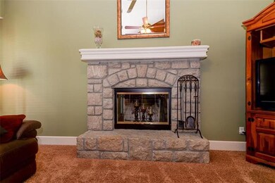 Gorgeous Stone Fireplace