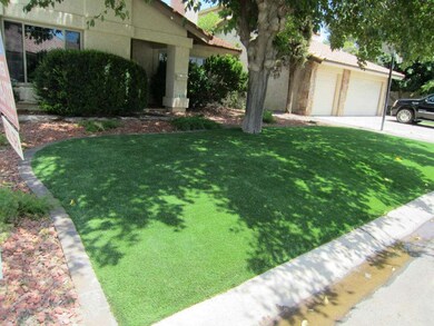 NEW ARTIFICIAL TURF FRONT LAWN