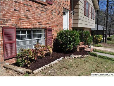 Landscaped front yard
