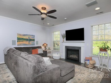 Includes gas fireplace and views of the private backyard