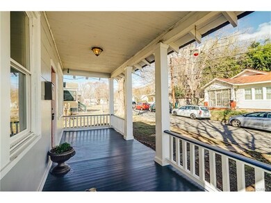 The full front porch is a great way to meet you ne
