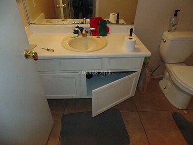 Bathroom. Bath cabinet and sink