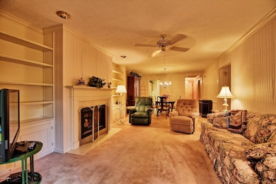 Great Room Gas Log Fireplace