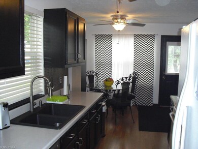 Fresh and clean eat in kitchen