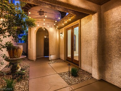 Courtyard entry