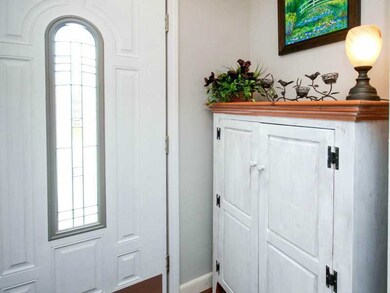 Entry. New doorway welcomes you into this home