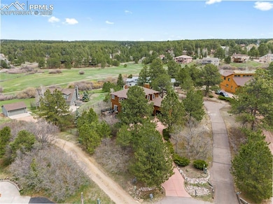 Front view of home showing lot placement, neighbor