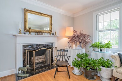 Family room fireplace