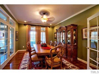 Dining room with hardwoods