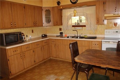 The Kitchen in this home has vinyl flooring.