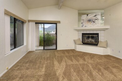 Living Room with Fireplace