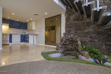Kitchen Open to Living Room