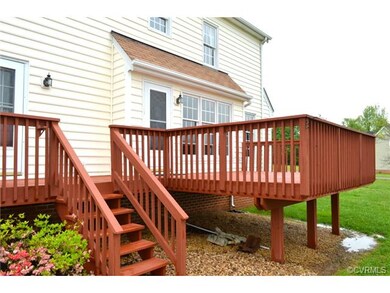 Back Deck off kitchen