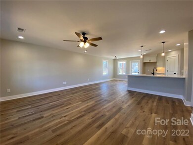 From the front door, the feel of the home will be open and modern.