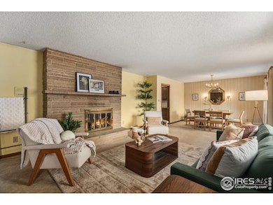 Multi Sided Gas Fireplace and Lots of Natural Light