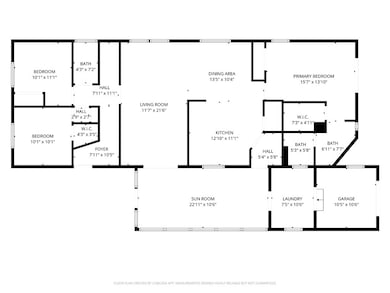 View of room layout