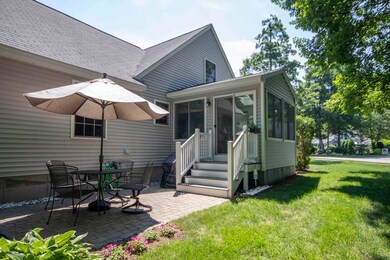 Private patio