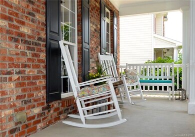 Linger on the front porch.