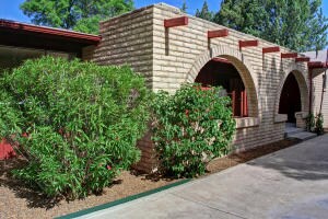 Long Driveway comes down in front