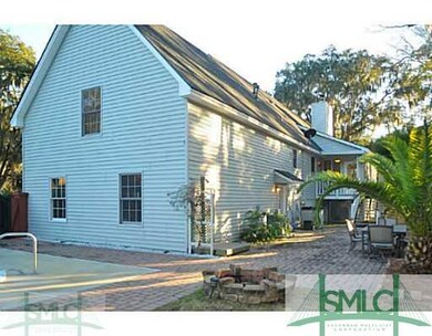 Exterior Back. Large private backyard w/ pool.